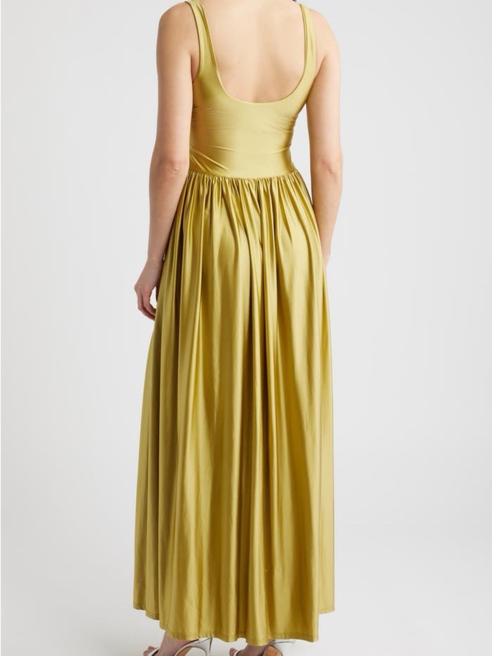 Delfi Collective Oriana Stretch Satin Gown - Picture 2 of 3